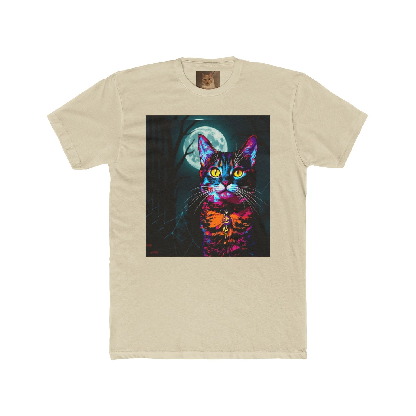 Halloween Pop Art Cat Tee
