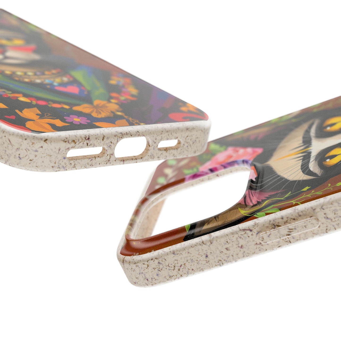 Phone Case - Frida Kahlo Cat, Eco Biodegradable