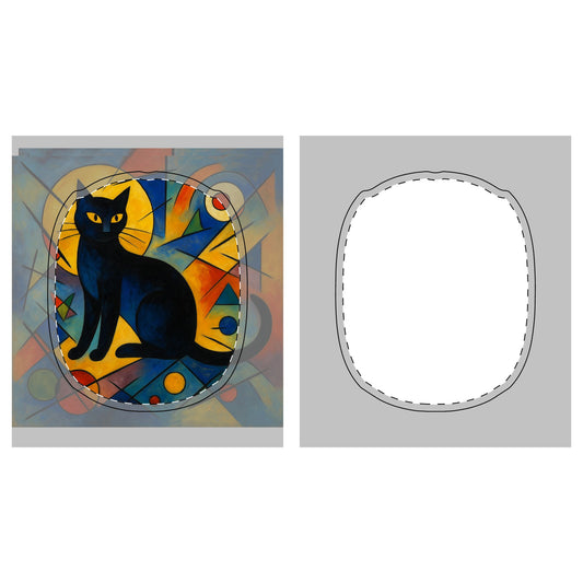 AirPod Max Cases with Cat and Kandinsky Design