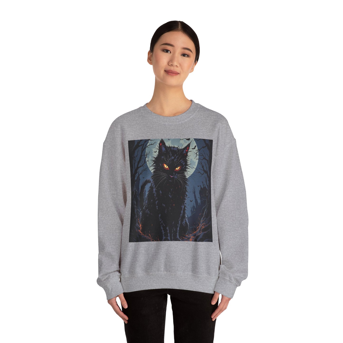 Halloween Mystic Cat Sweatshirt