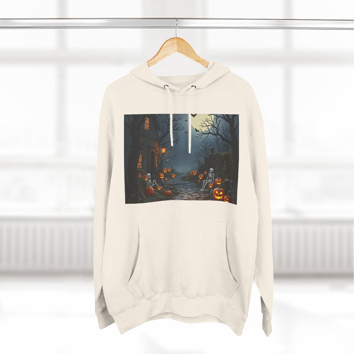 Three-Panel Hoodie - Trend Halloween Design