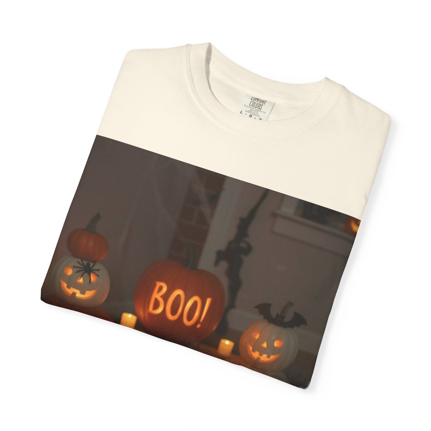 Spooky Cat T-Shirt, Halloween Shirt, Unisex Tee, Boo Graphic Tee, Fall Fashion, Pet Lover Gift