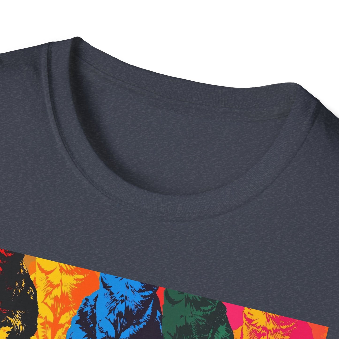 Cat Lover T-Shirt with Andy Warhol Design