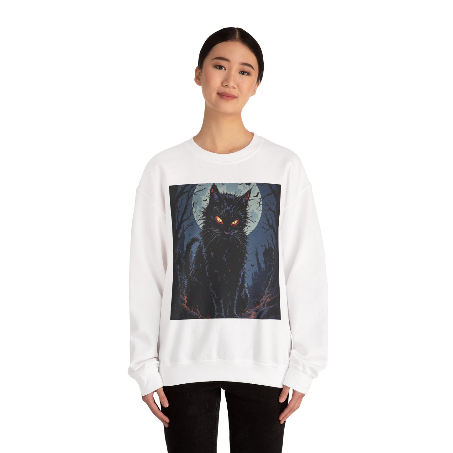 Halloween Mystic Cat Sweatshirt