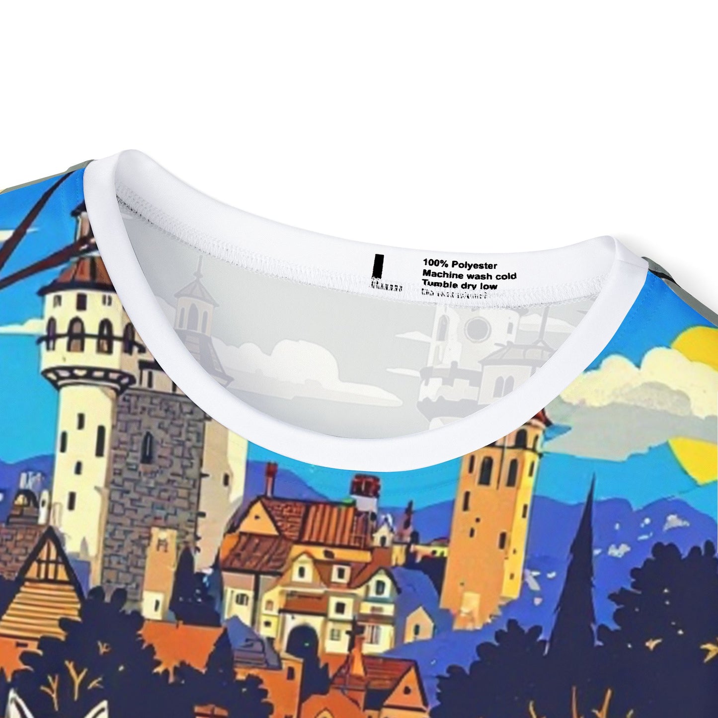 Sports Jersey Cat City Impressionism Style