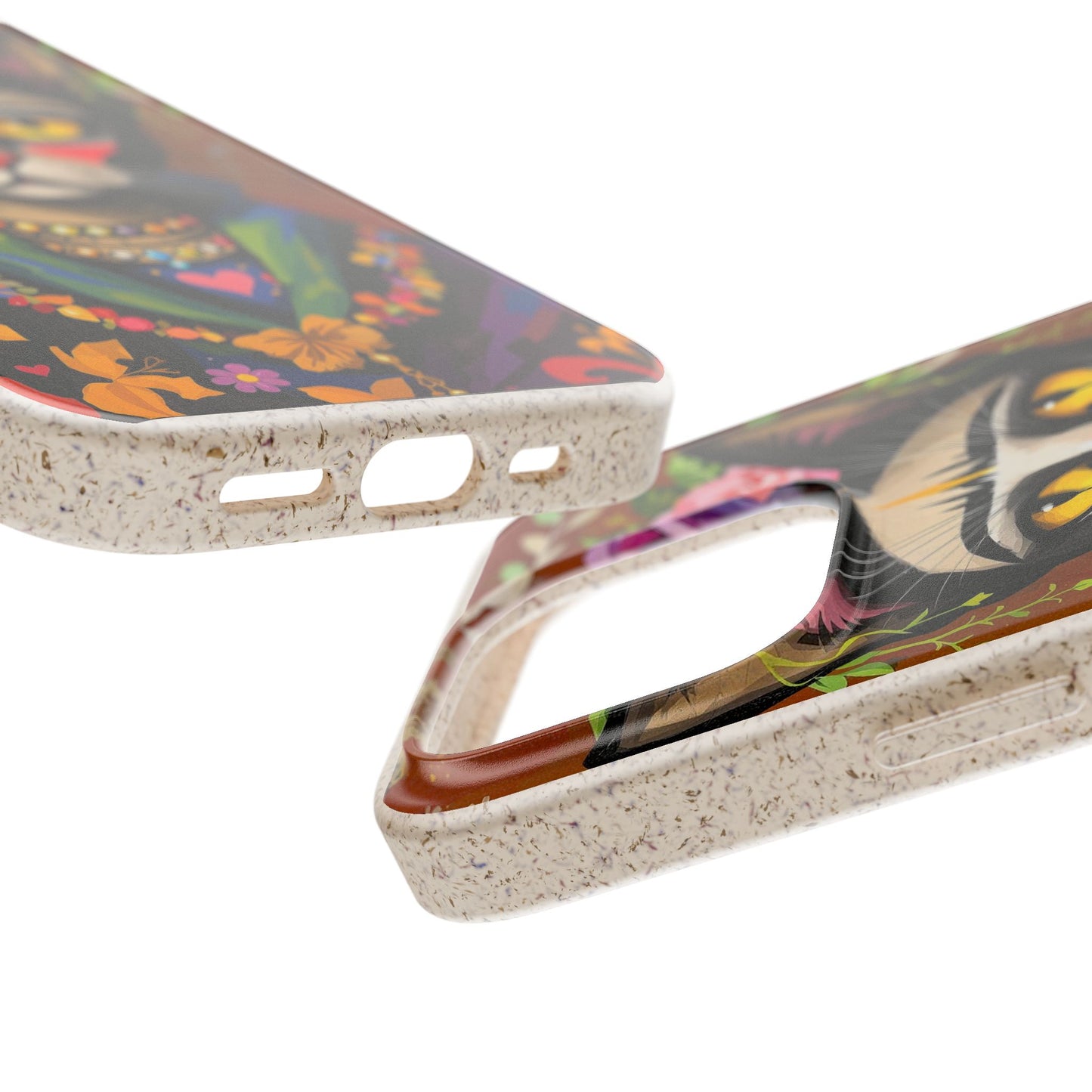 Phone Case - Frida Kahlo Cat, Eco Biodegradable