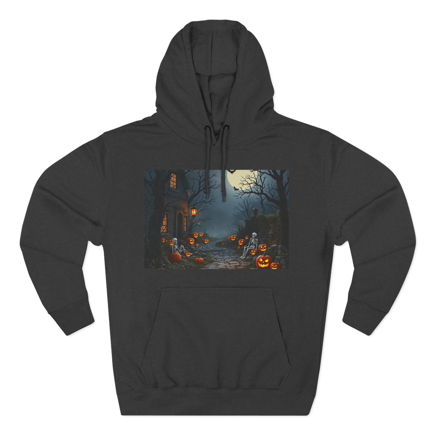 Three-Panel Hoodie - Trend Halloween Design