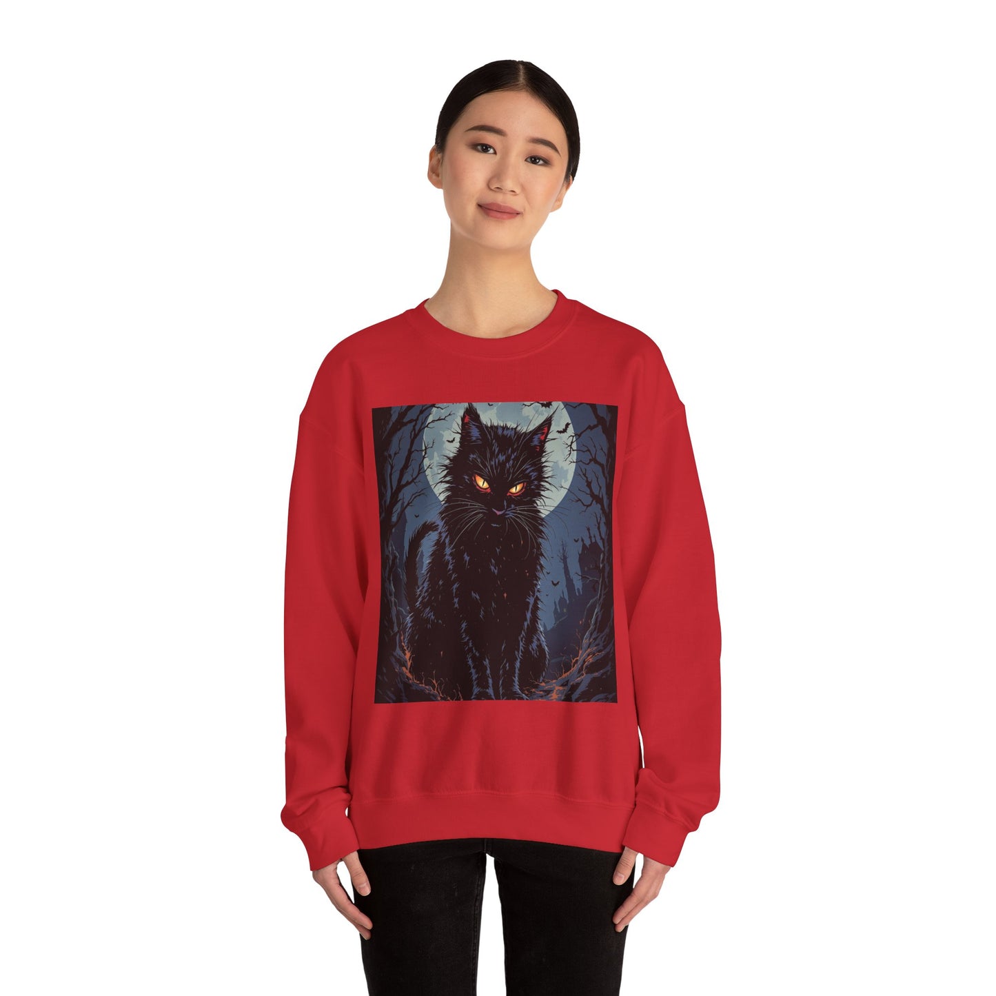 Halloween Mystic Cat Sweatshirt