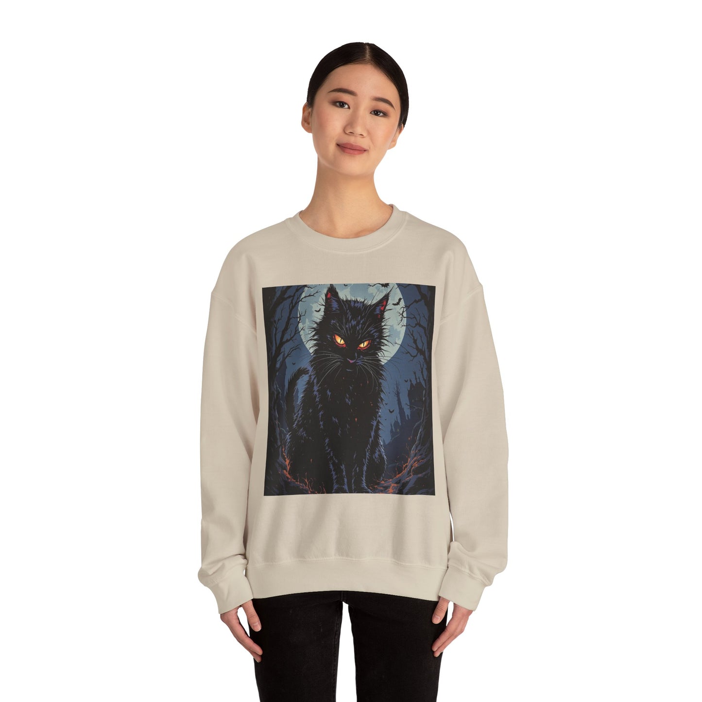 Halloween Mystic Cat Sweatshirt