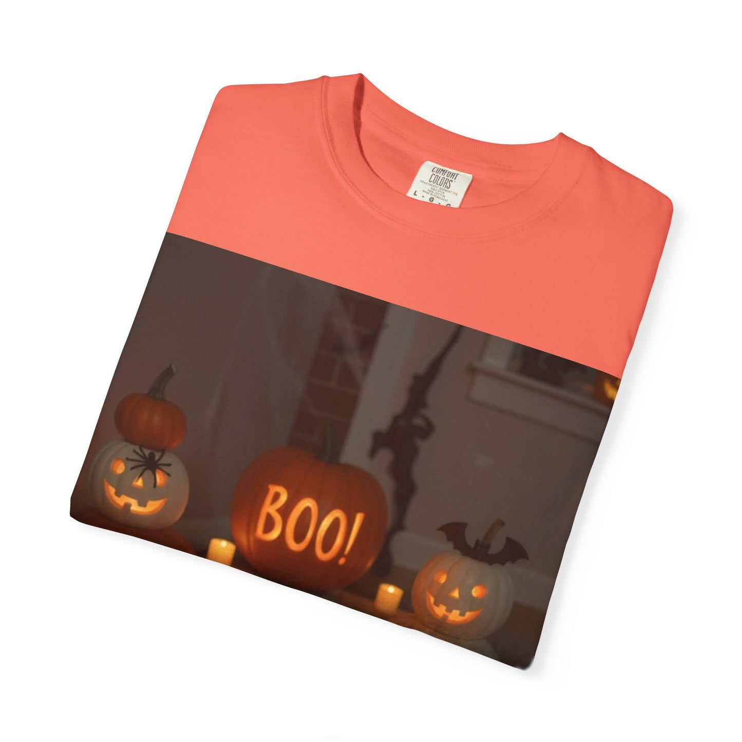 Spooky Cat T-Shirt, Halloween Shirt, Unisex Tee, Boo Graphic Tee, Fall Fashion, Pet Lover Gift