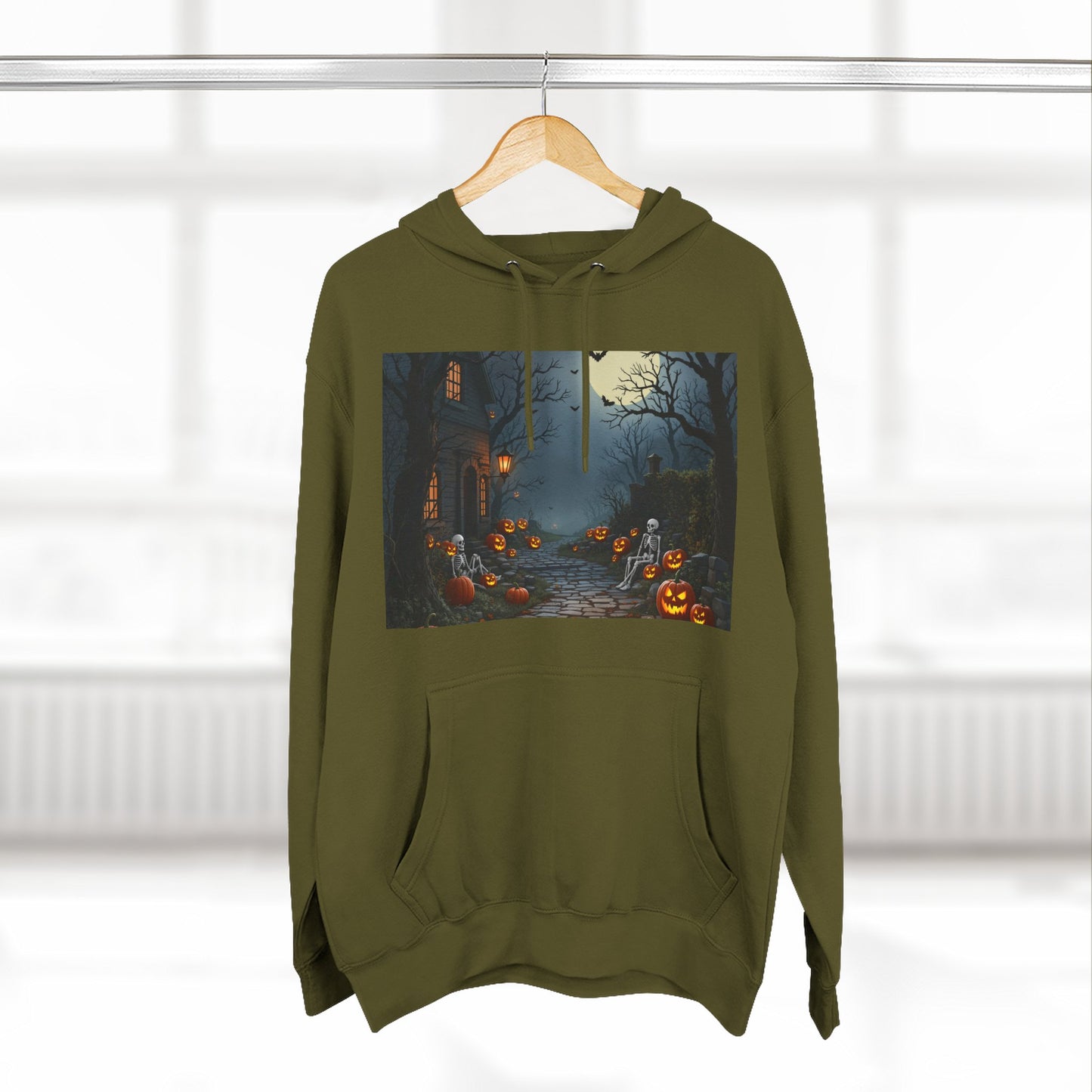 Three-Panel Hoodie - Trend Halloween Design