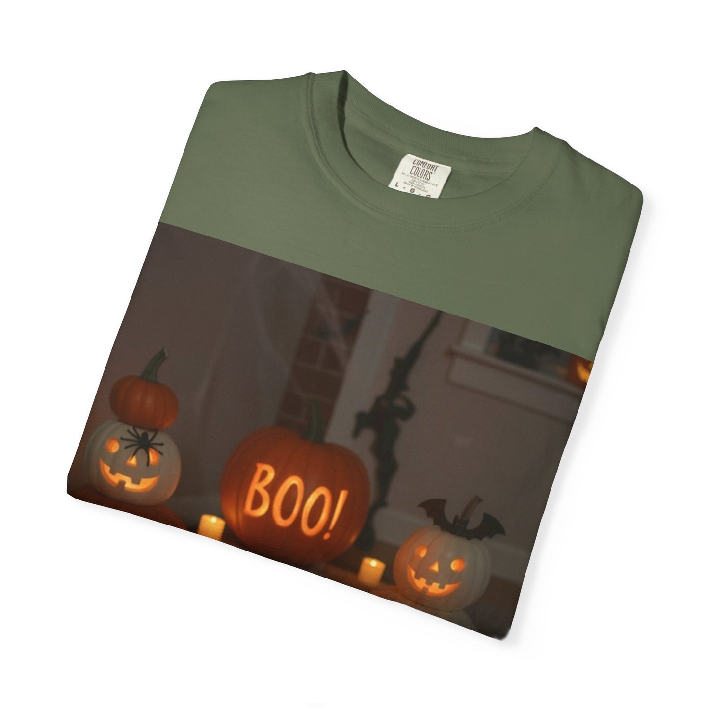 Spooky Cat T-Shirt, Halloween Shirt, Unisex Tee, Boo Graphic Tee, Fall Fashion, Pet Lover Gift