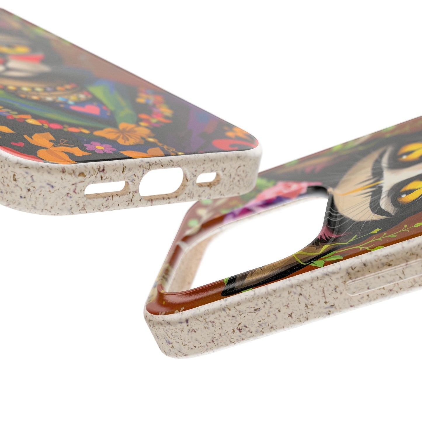 Phone Case - Frida Kahlo Cat, Eco Biodegradable