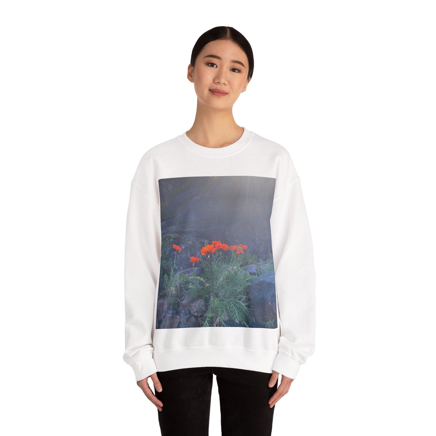 Poppy Landscape Crewneck Sweatshirt