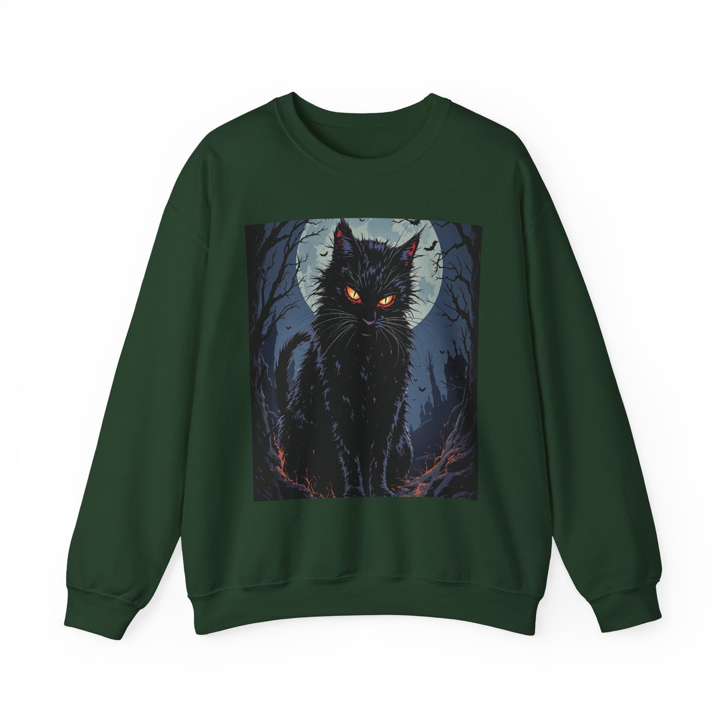 Halloween Mystic Cat Sweatshirt