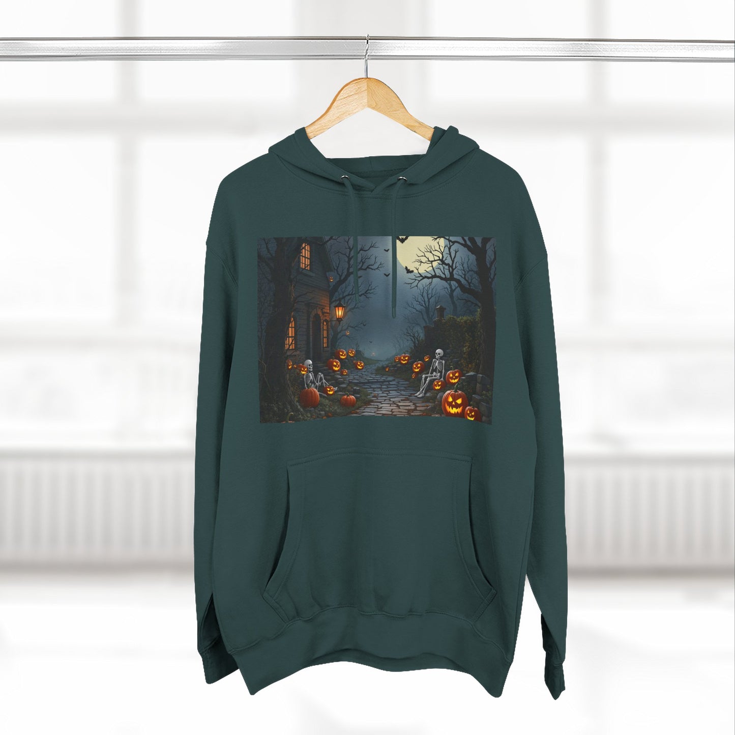 Three-Panel Hoodie - Trend Halloween Design
