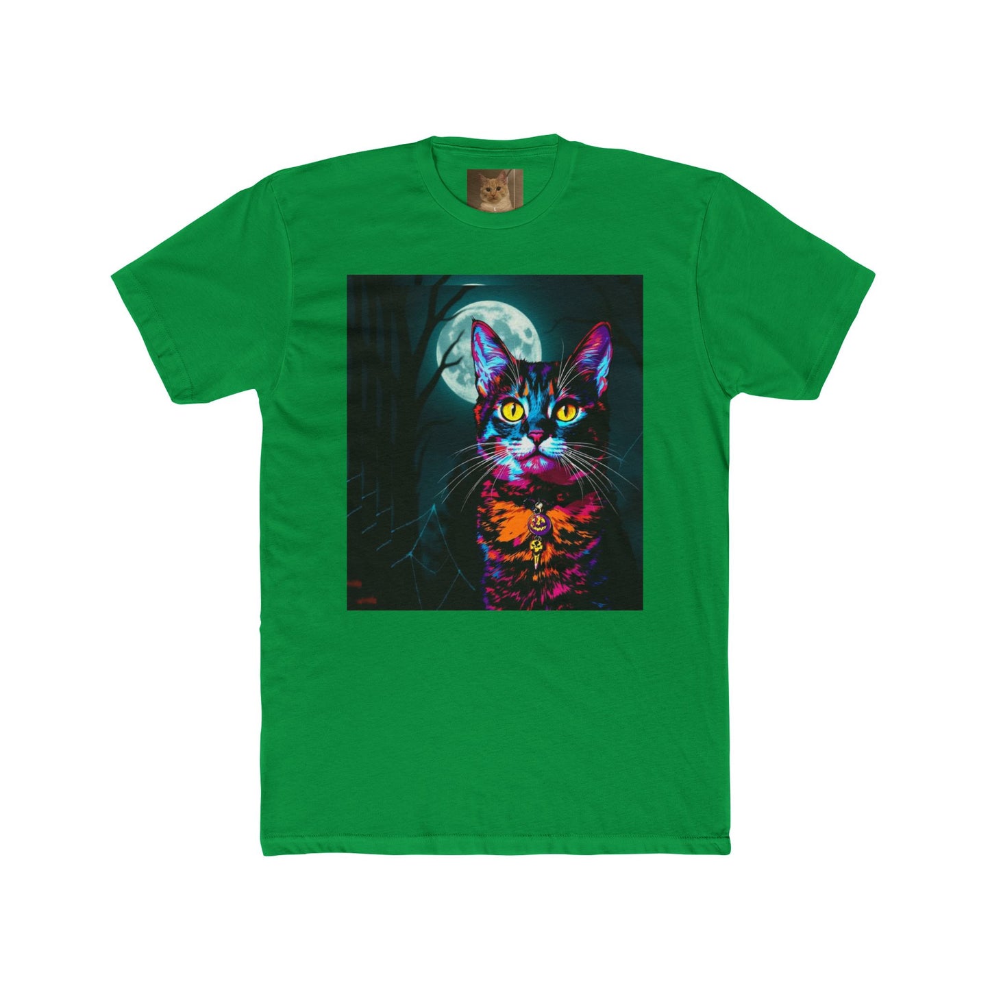 Halloween Pop Art Cat Tee