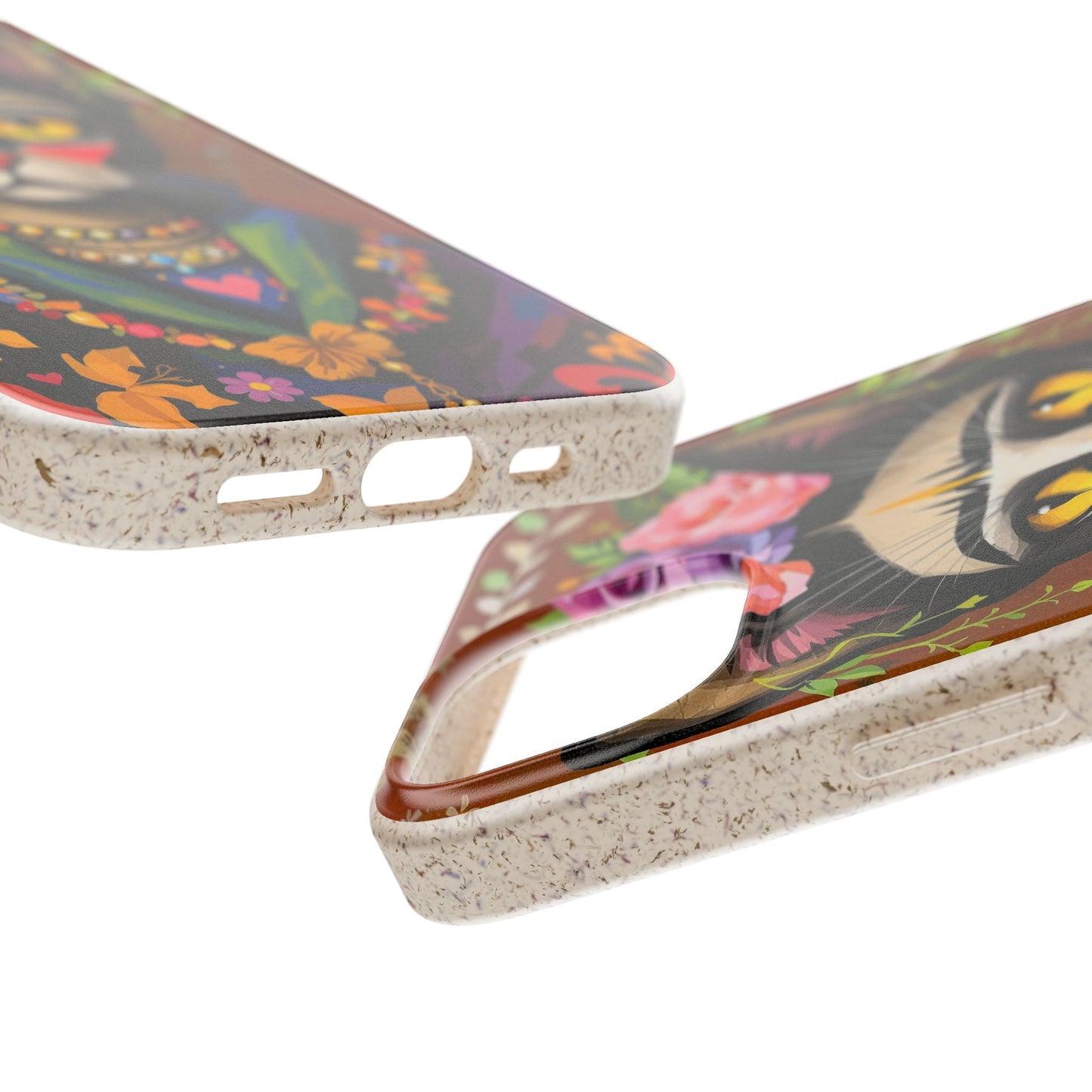 Phone Case - Frida Kahlo Cat, Eco Biodegradable