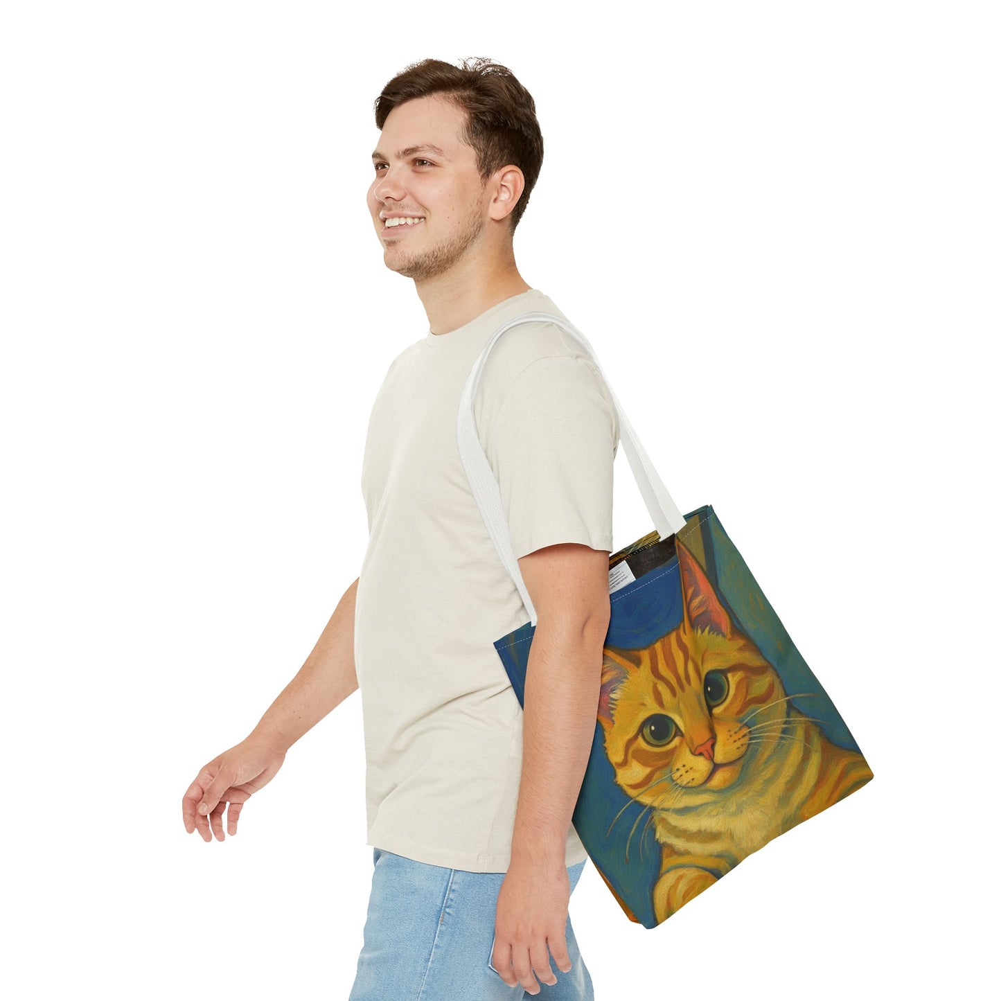 Cat Tote Bag - Real Photo Based Design