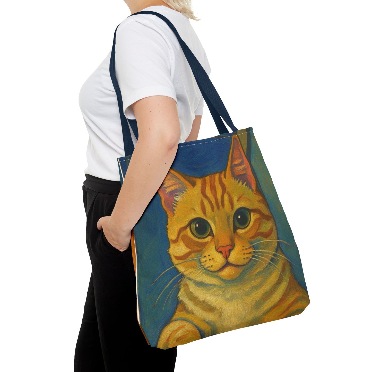Cat Tote Bag - Real Photo Based Design