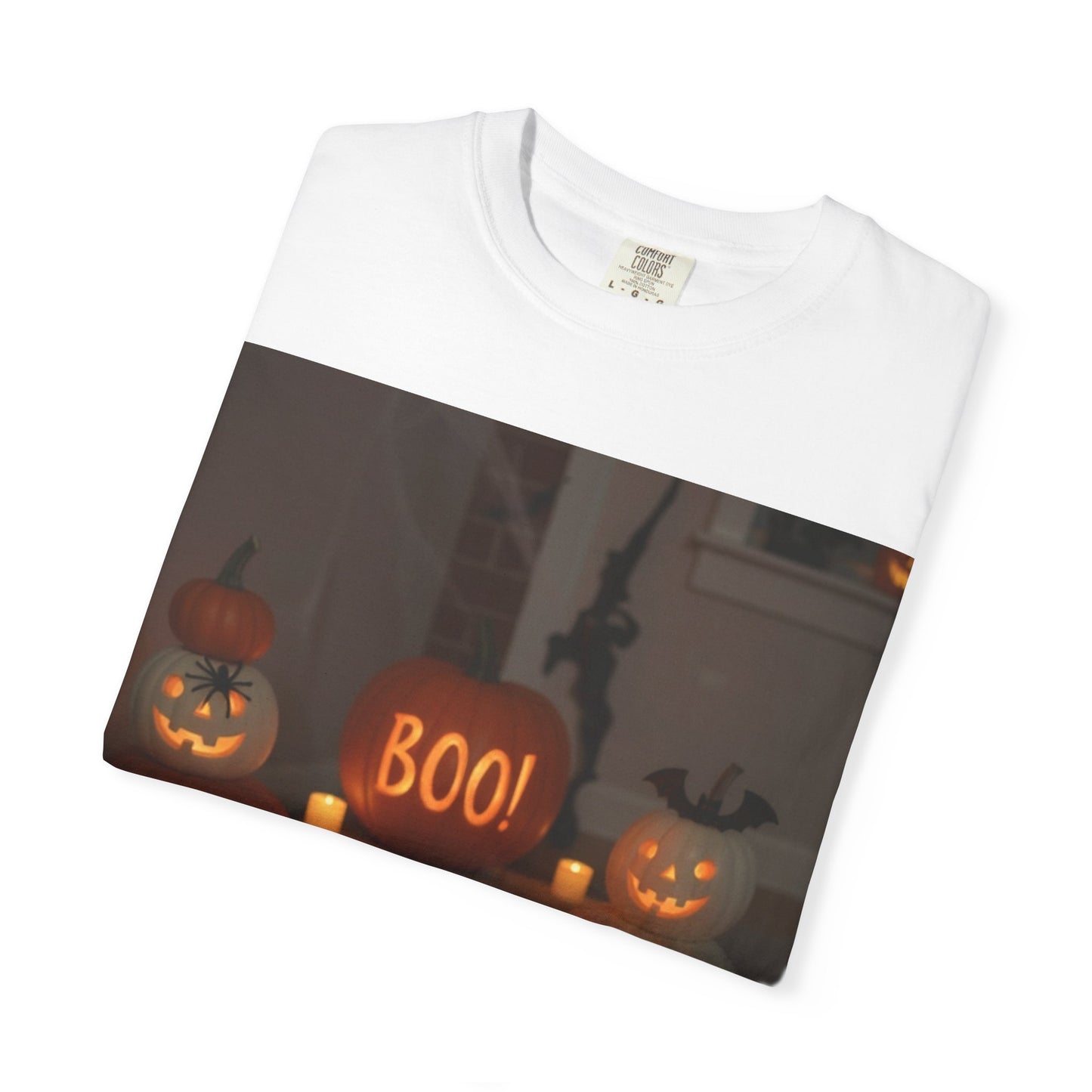 Spooky Cat T-Shirt, Halloween Shirt, Unisex Tee, Boo Graphic Tee, Fall Fashion, Pet Lover Gift
